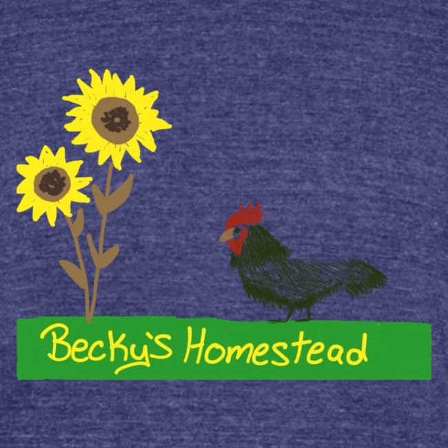 Chicken and Sunflowers