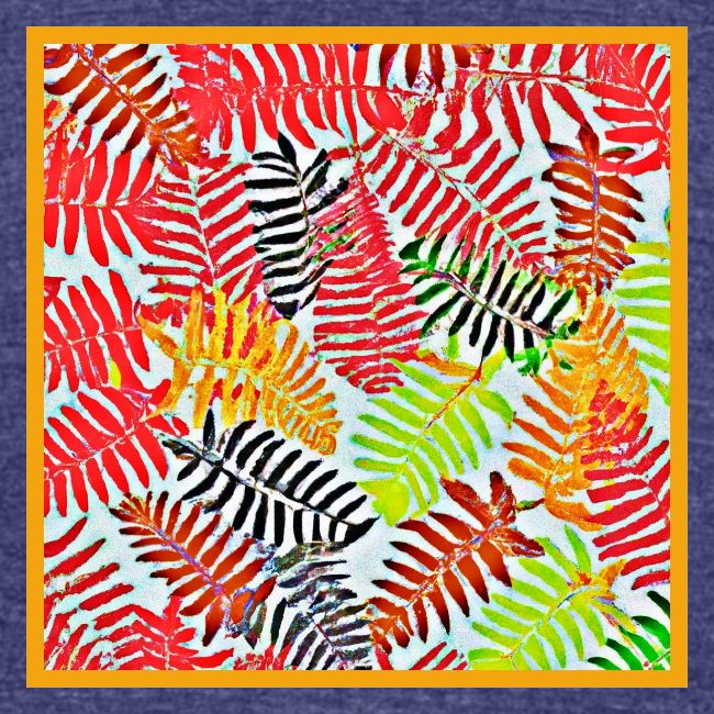 Chic Leaves Artistic Spectrum