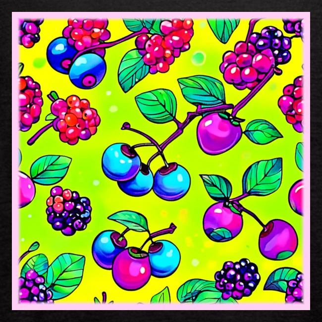 Bright Berry Fruit Pattern
