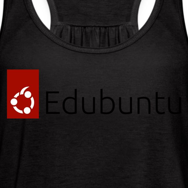 Edubuntu Logo 2023 - Black