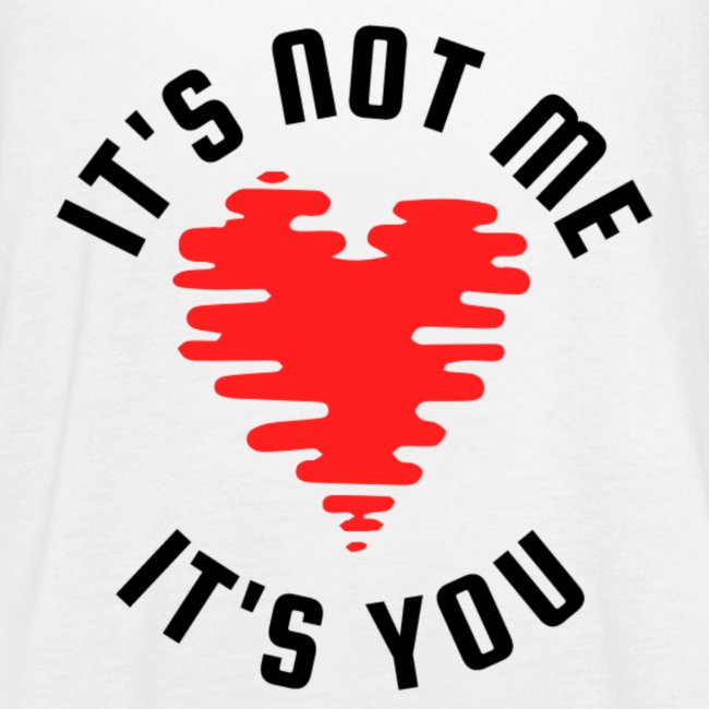 It's Not Me | Black Red
