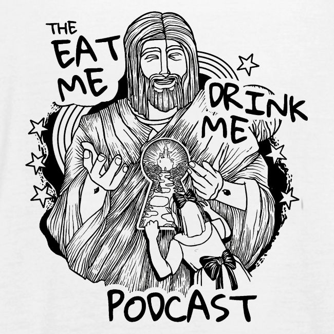 Eat Me Drink Me Podcast revamped logo