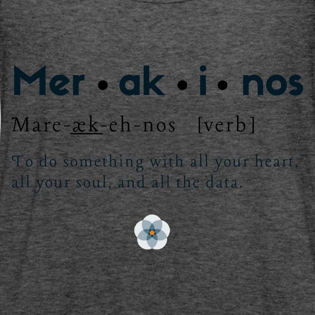 Merakinos definition with logo