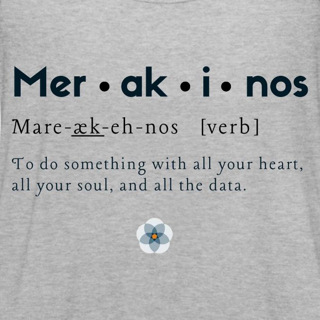 Merakinos definition with logo