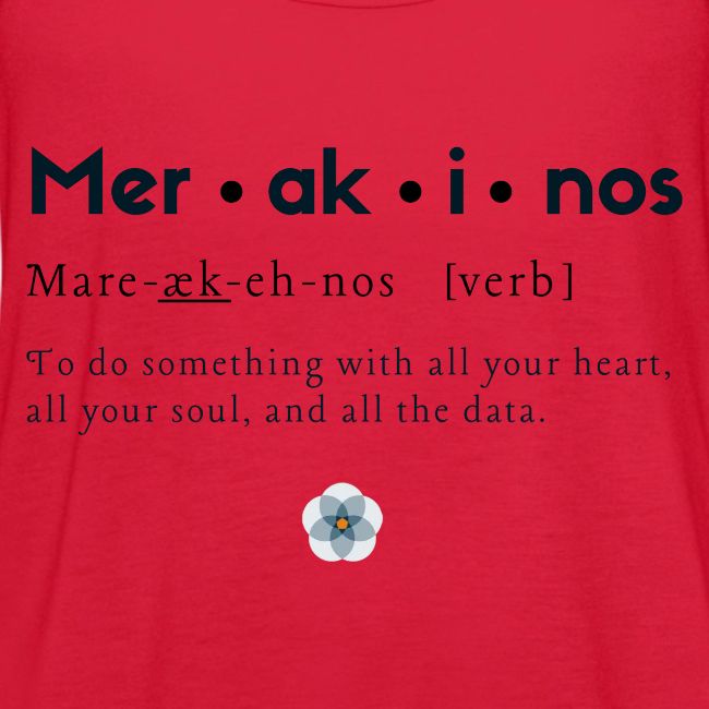 Merakinos definition with logo