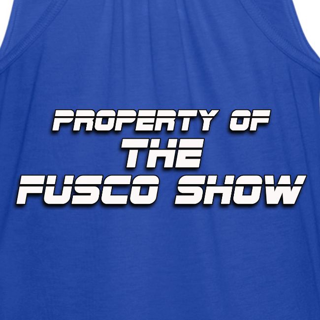 GOOD ONE, TONY! (with Fusco Show back)
