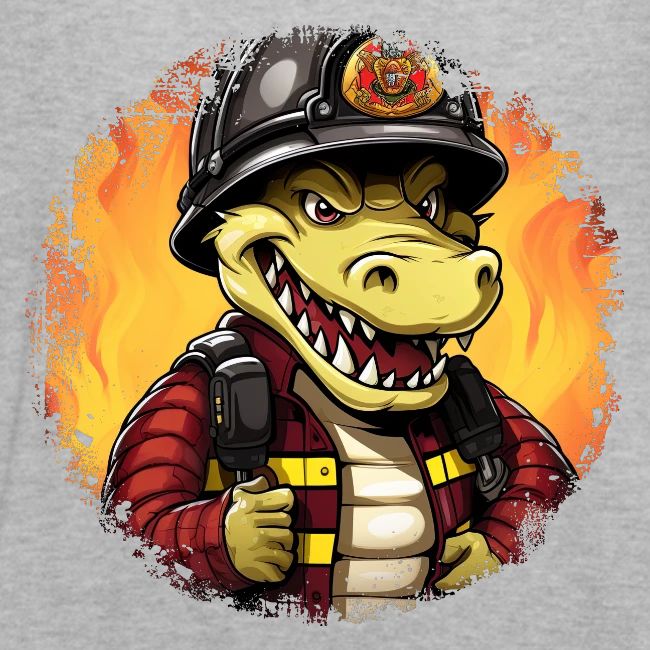 Fireman crocodile