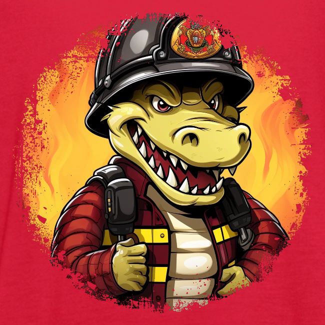 Fireman crocodile