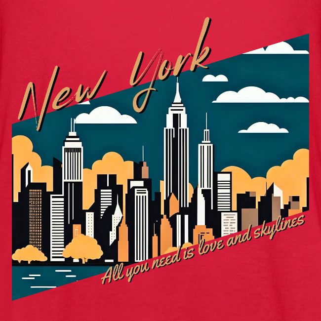 New York All you need is love and skylines