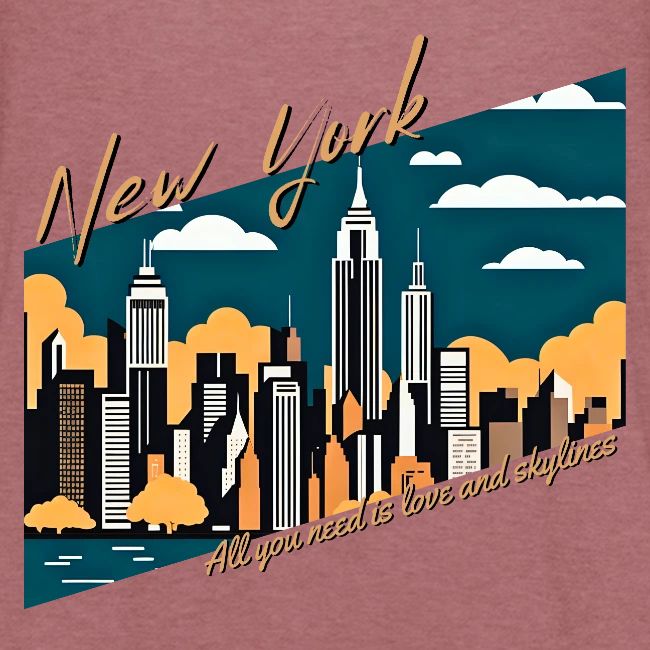 New York All you need is love and skylines