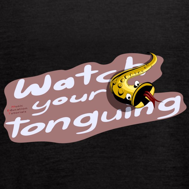 Saxophone players: "Watch your tonguing!!" red