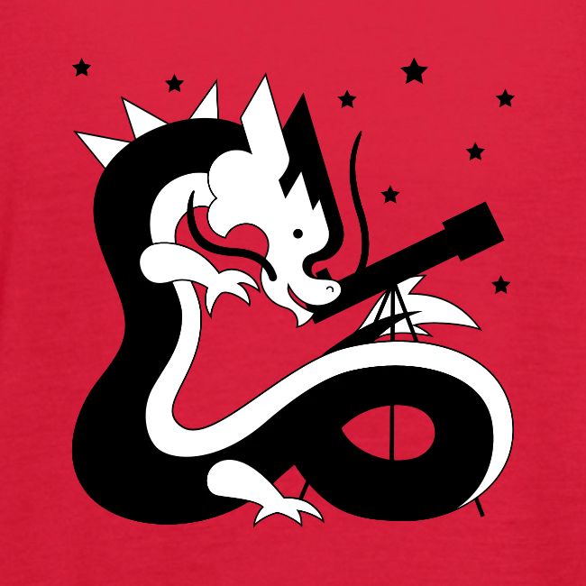 CAIS Core Values Dragons "Curiosity" BW