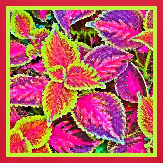Vivid ChromaLeaf Harmony Pattern
