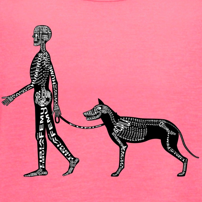 Skeleton Human and Dog