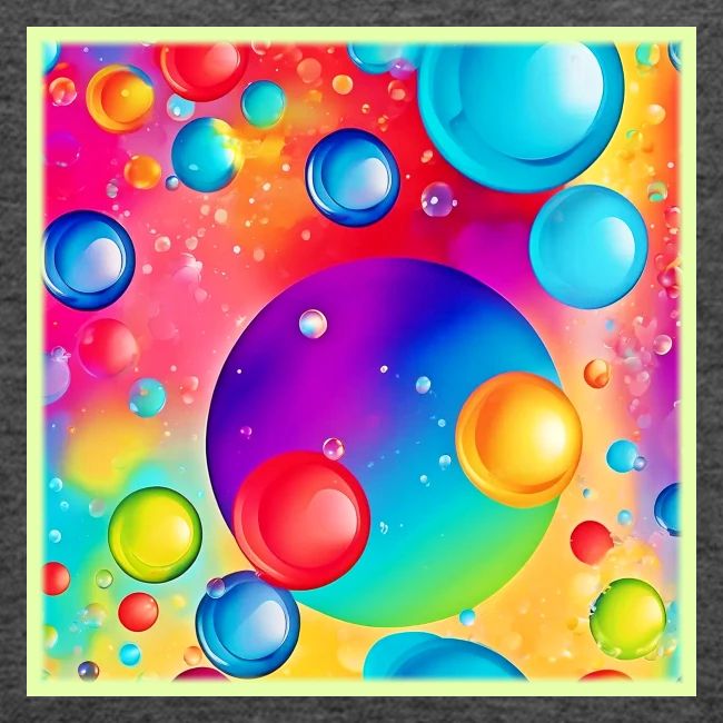 Colorful Sphere Abstract Art