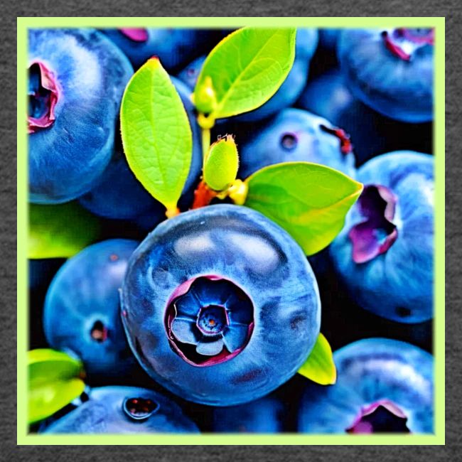 Fresh Blueberries Close-Up