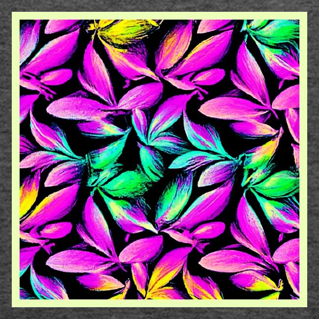 Vibrant Floral Repeat Design