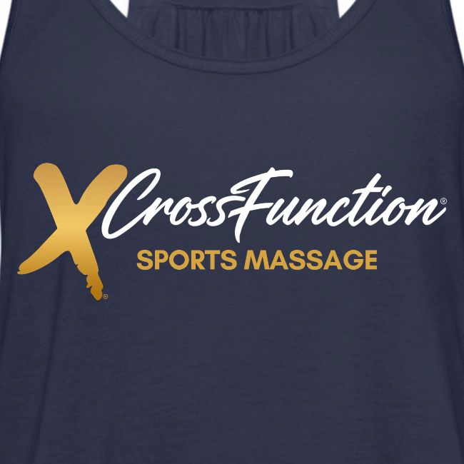 White XF SPORTS MASSAGE LOGO (front only)