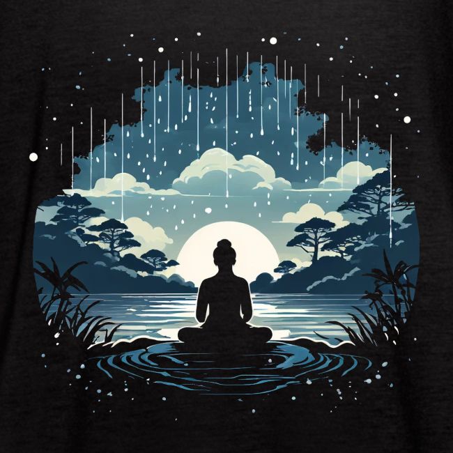 Find Your Zen: Meditative Silhouette in GentleRain