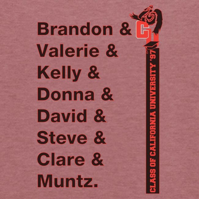 90210 CA University Class of 97 Shirt 01