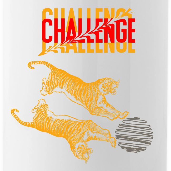 Double tiger fashion, jungle feline animals.