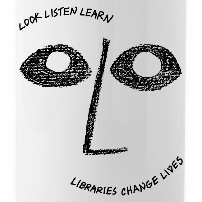Vintage ALA: Libraries Change Lives Face