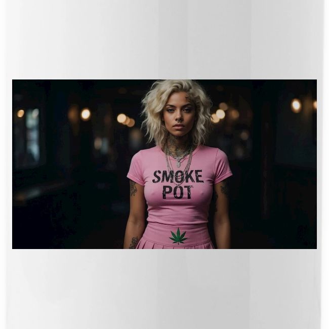**Smoke Pot Pink Rebel Tee**