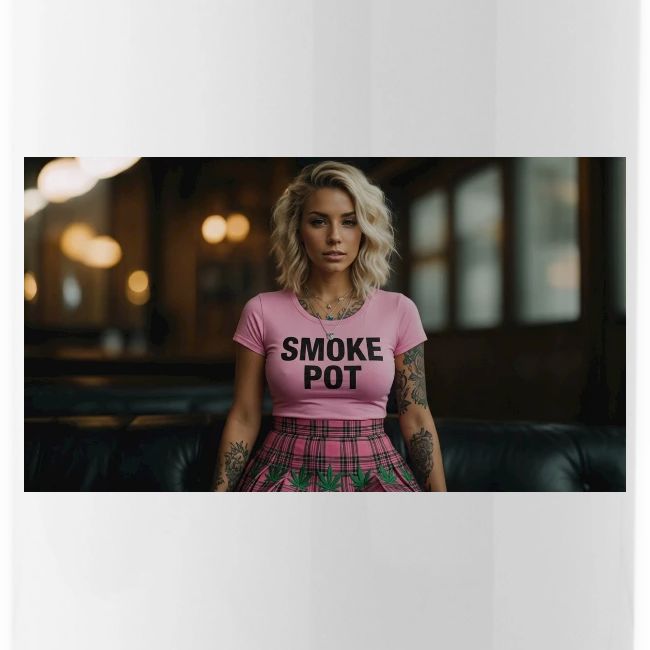 **Smoke Pot Pink Rebel Tee**