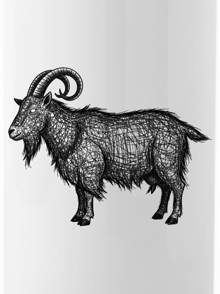 Midnight Nebula Goat