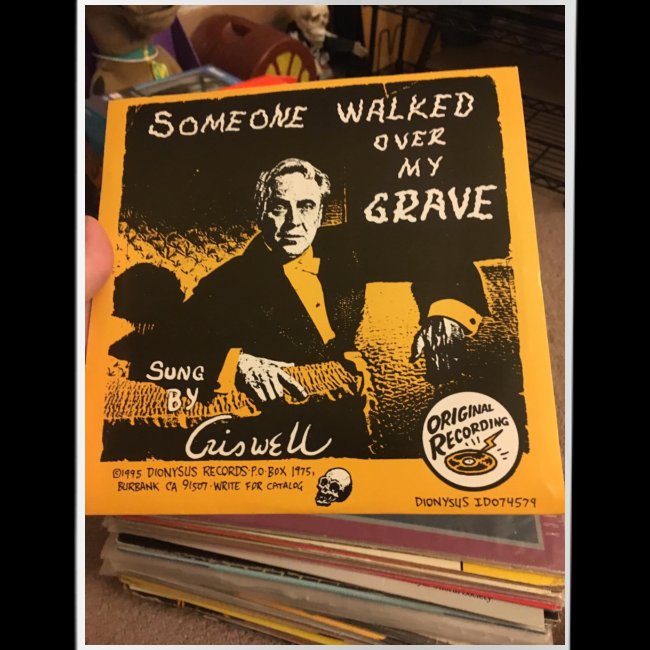 Criswell Someone Walked Over My Grave