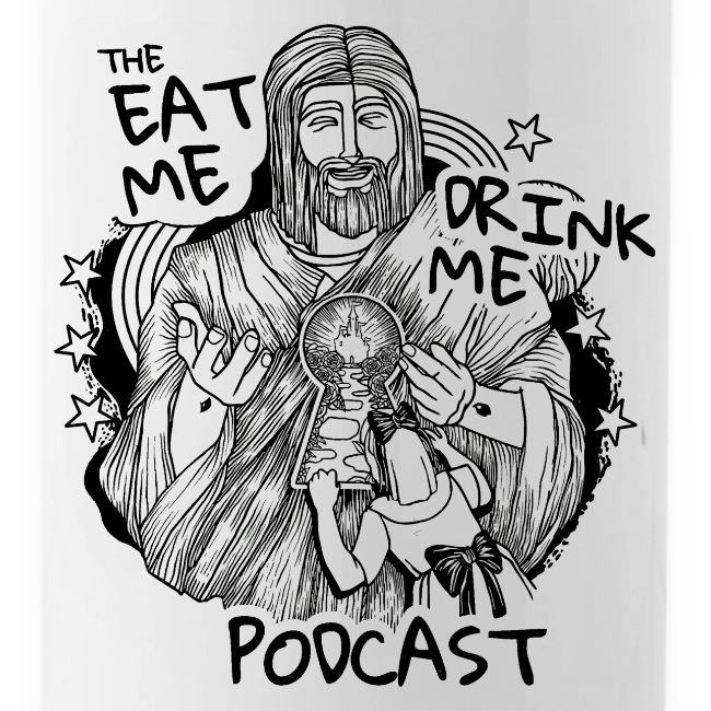 Eat Me Drink Me Podcast revamped logo