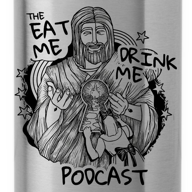 Eat Me Drink Me Podcast revamped logo