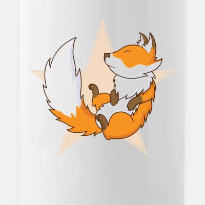 sleeping fox - Water Bottle