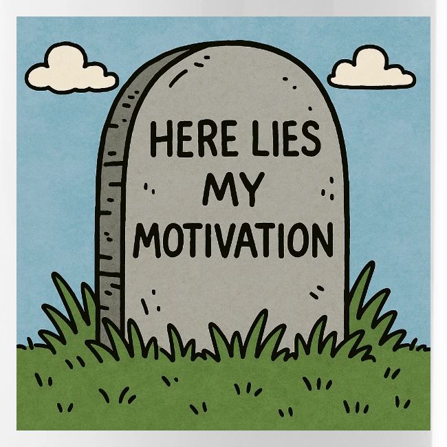 Motivations Cartoon Tombstone