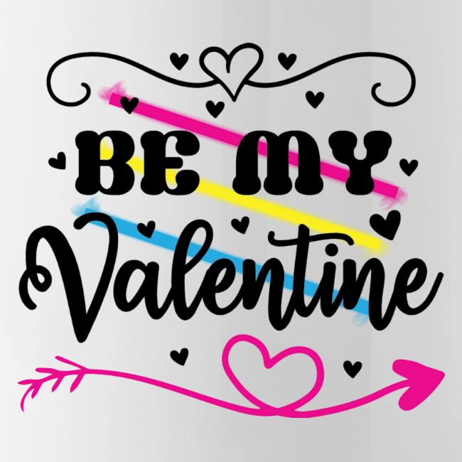 Be My Valentine - Colourful