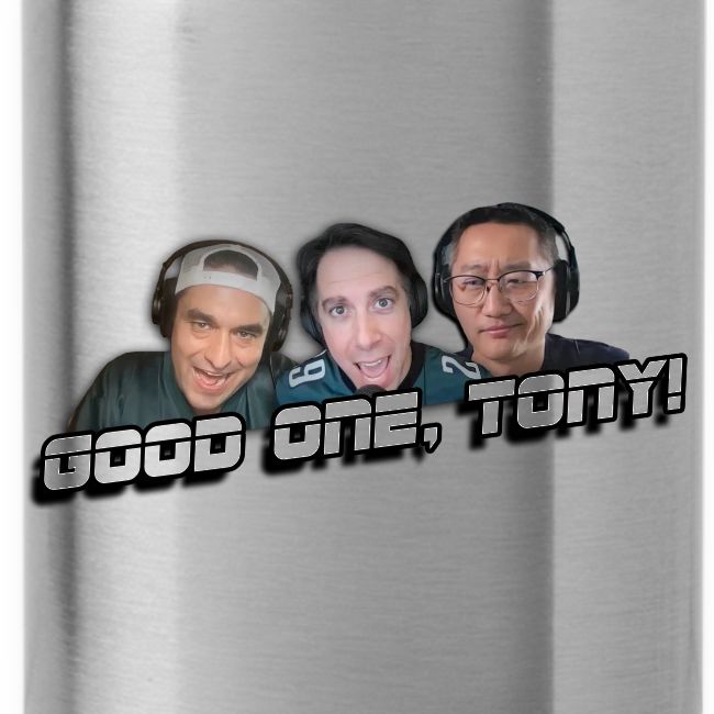 GOOD ONE, TONY! (with Fusco Show back)