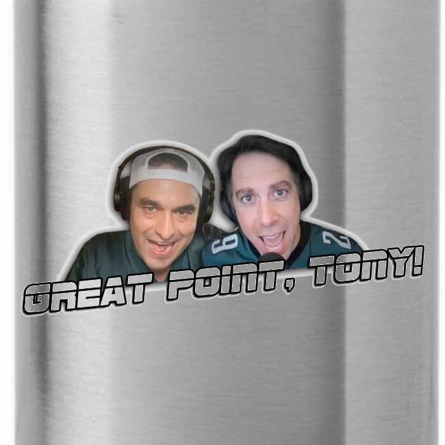 GREAT POINT, TONY! (with Fusco Show back)