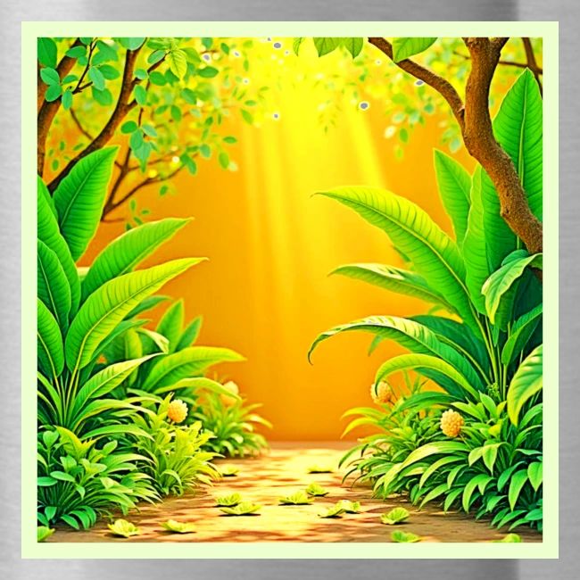 Sunny Nature Path Art