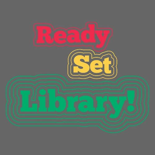 Ready Set Library! - 14 oz Travel Mug with Handle