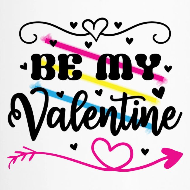 Be My Valentine - Colourful