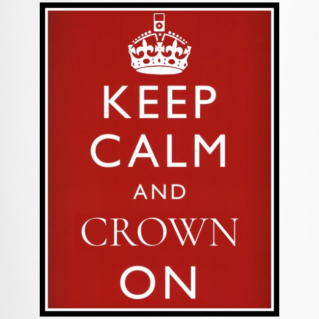 Keep Calm And Crown On logo