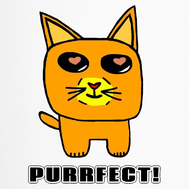 Amber Metakitten saying Purrfect