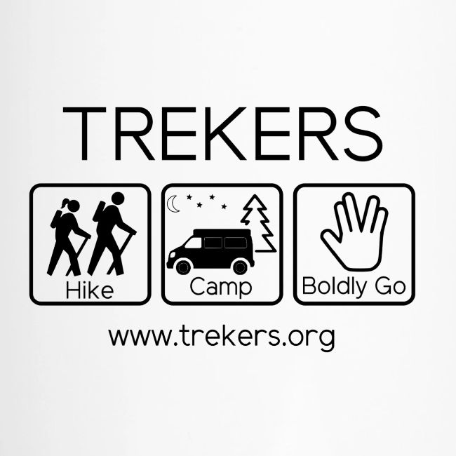 Trekers black logo