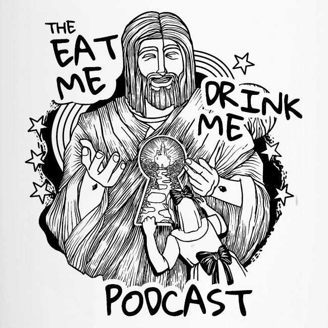 Eat Me Drink Me Podcast revamped logo