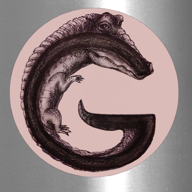 Gator G in circle