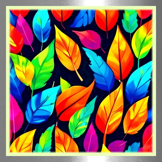 Vibrant Autumn Leaves Pattern