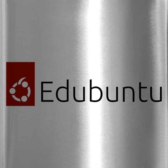 Edubuntu Logo 2023 - Black