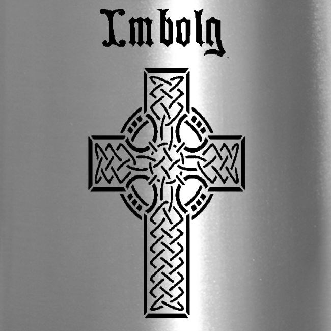 Imbolg Black Logo and Cross