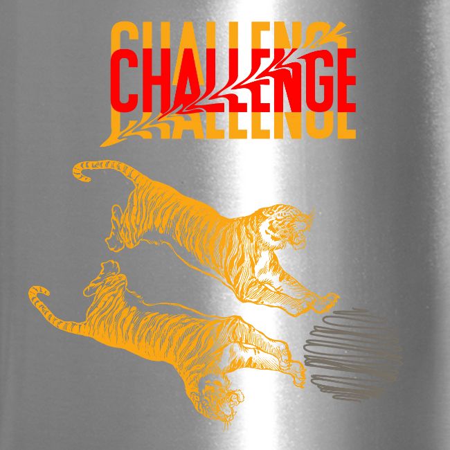Double tiger fashion, jungle feline animals.