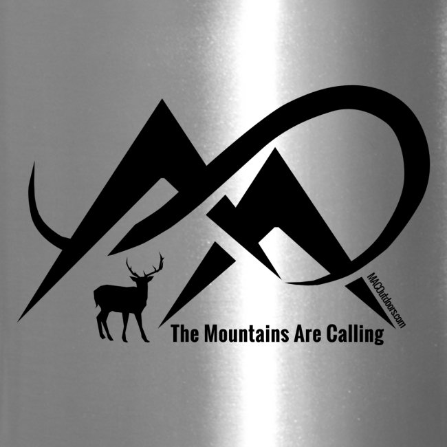 Elk - The Mountains Are Calling - Black Logo